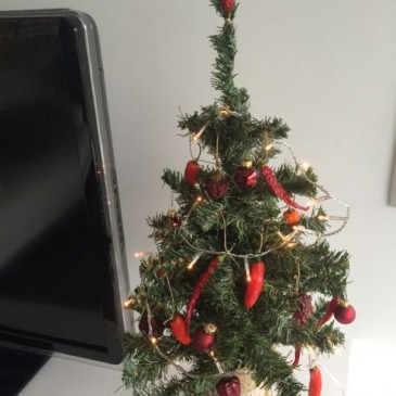 Chili kerstboom